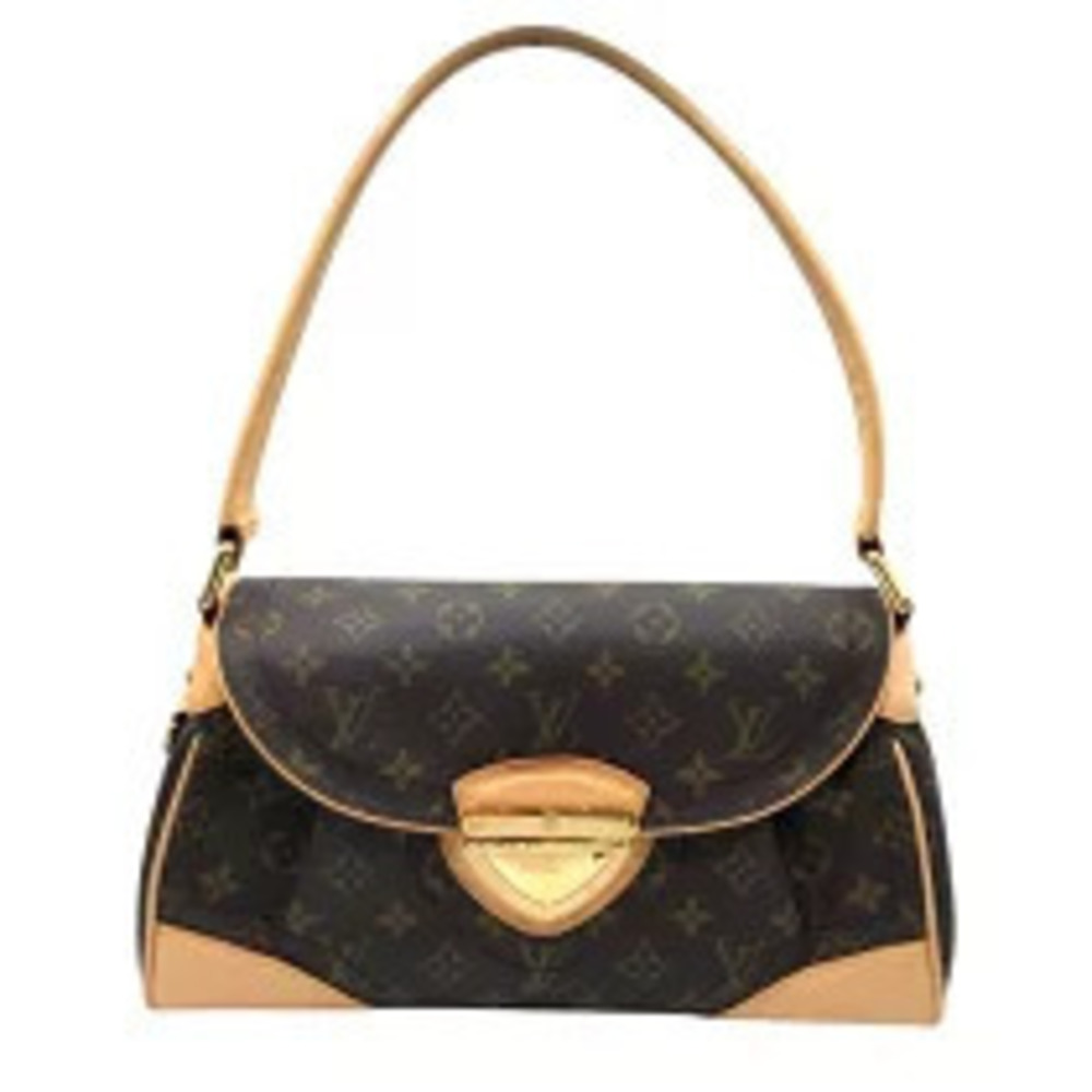 Louis Vuitton Beverly Brown Monogram Canvas Shoulder Bag